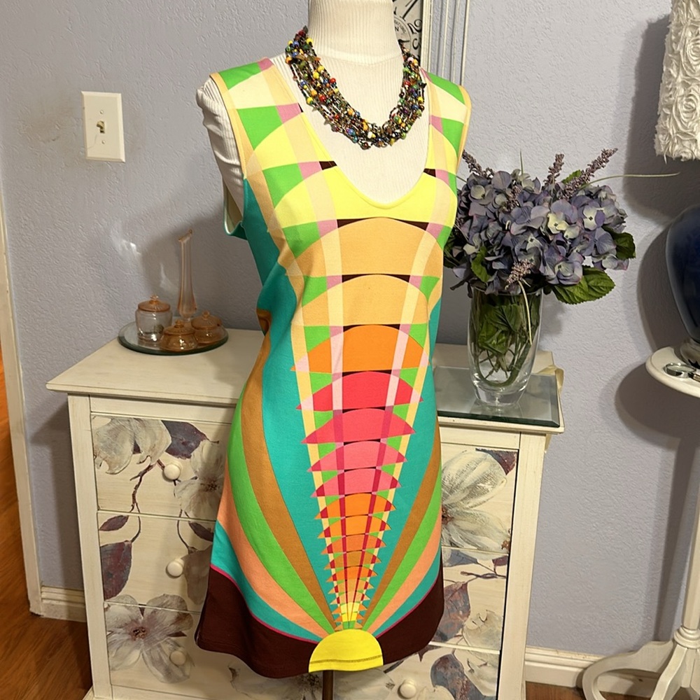 Mara Hoffman Bright Bold Dress - Picture 3 of 7